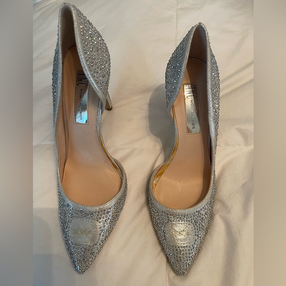 NEW I-N-C INTERNATIONAL CONCEPTS SIZE 6M DIAMOND SPIKED